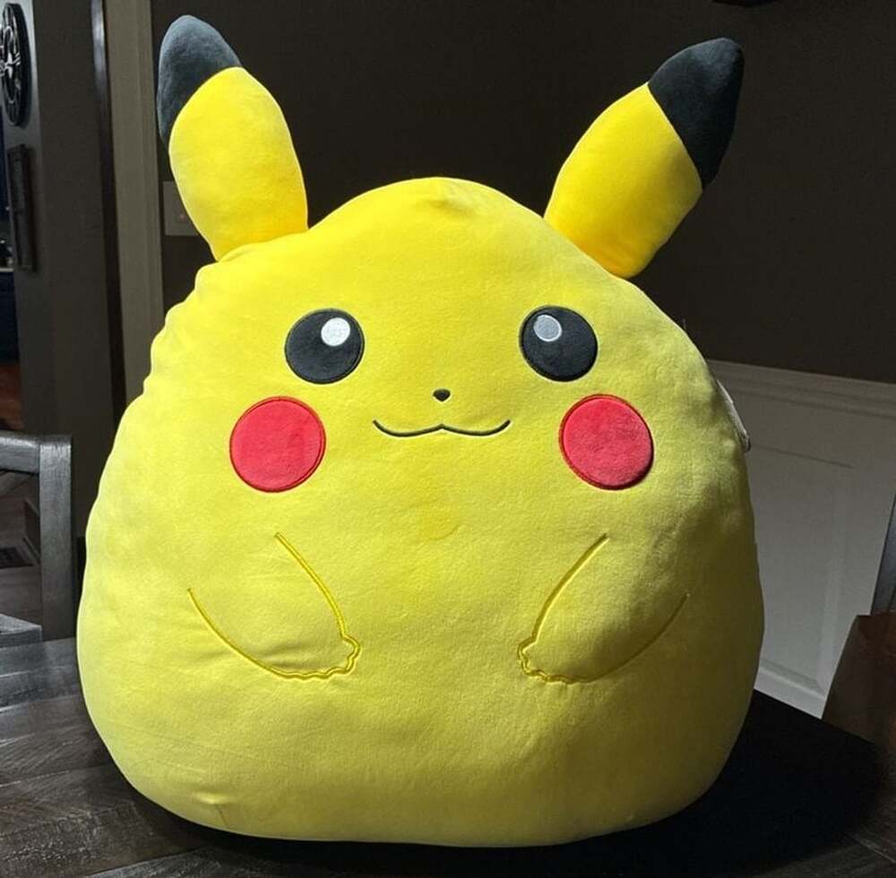 Squishmallows Pokémon Pikachu Size 24 Inch Giant Plush Stuffed Toy